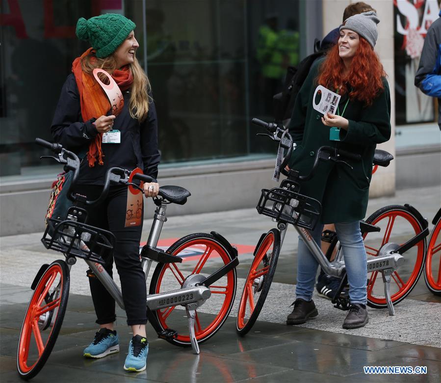 BRITAIN-MANCHESTER-CHINA-MOBIKE