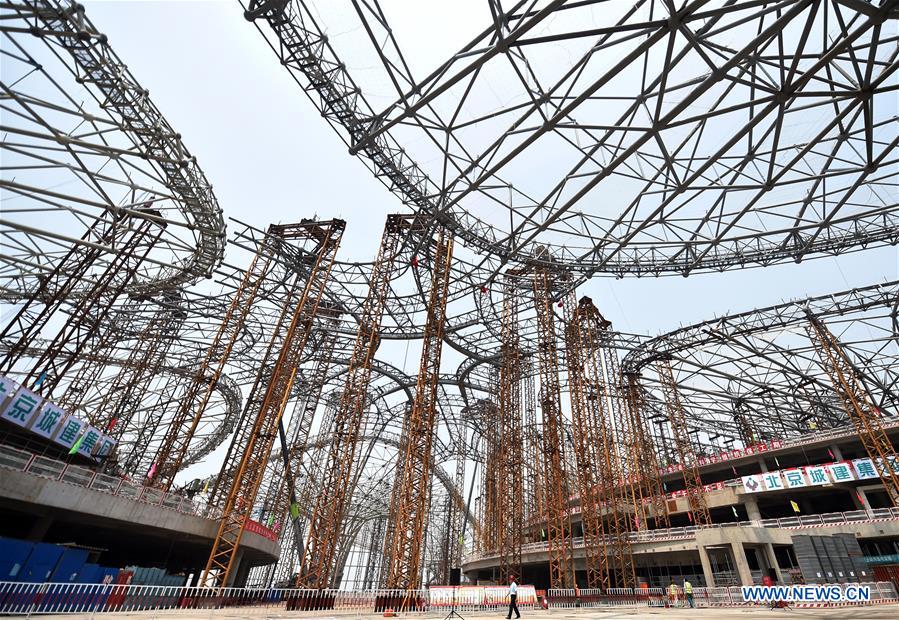 CHINA-BEIJING-NEW AIRPORT-STEEL RACK(CN)