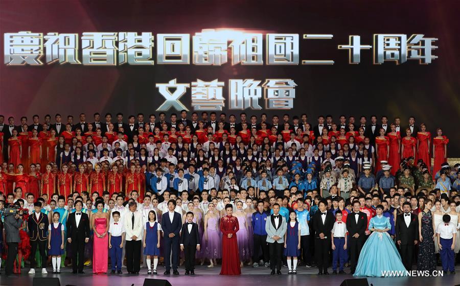 CHINA-HONG KONG-20TH ANNIVERSARY-EVENING GALA (CN)
