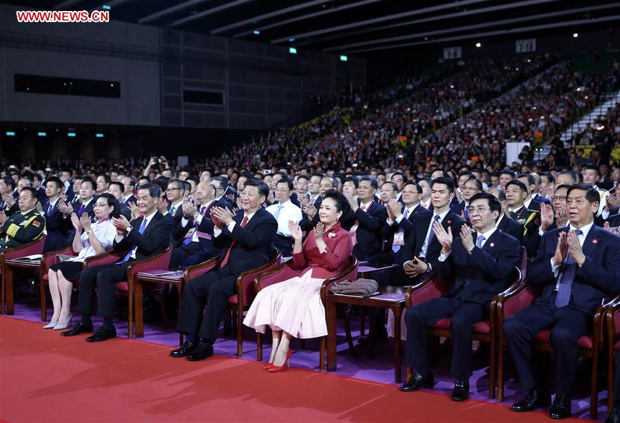 CHINA-HONG KONG-20TH ANNIVERSARY-XI JINPING-GRAND GALA (CN)