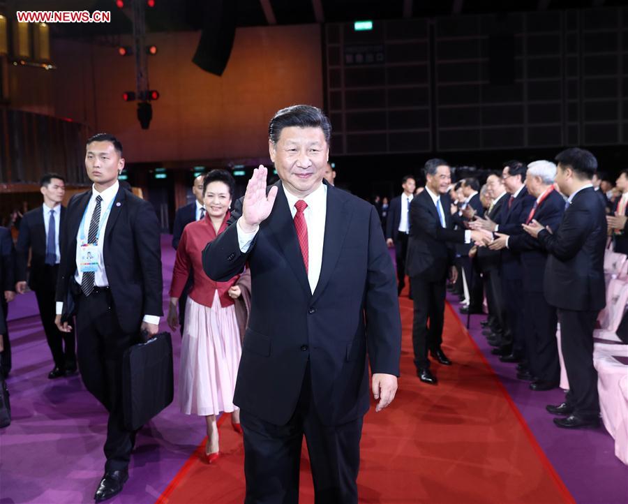 CHINA-HONG KONG-20TH ANNIVERSARY-XI JINPING-GRAND GALA (CN)