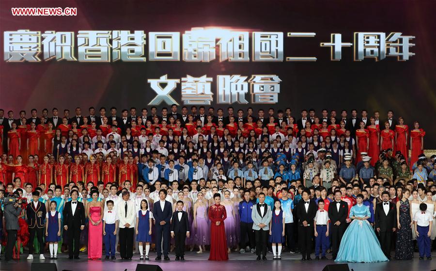 CHINA-HONG KONG-20TH ANNIVERSARY-EVENING GALA (CN)