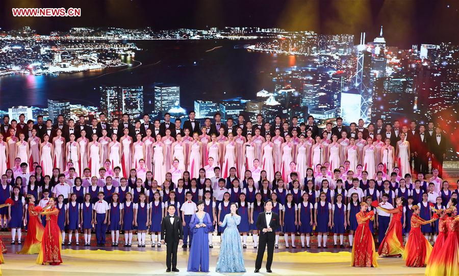 CHINA-HONG KONG-20TH ANNIVERSARY-EVENING GALA (CN)