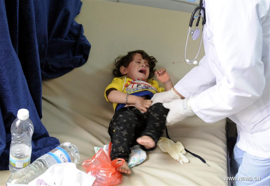 YEMEN-SANAA-CHOLERA-INFECTION