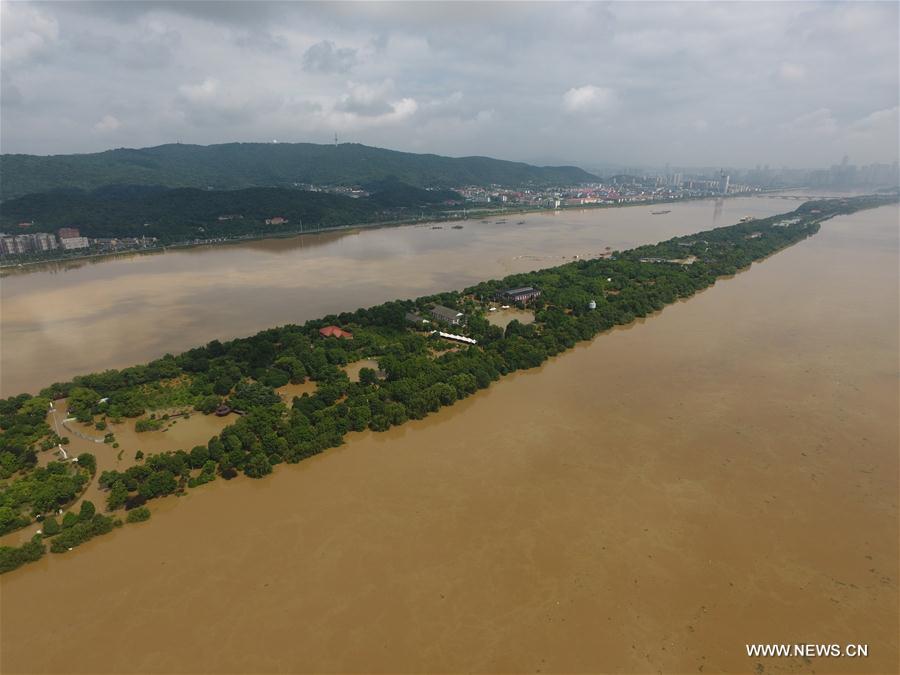 CHINA-CHANGSHA-XIANGJIANG RIVER-FLOOD (CN)