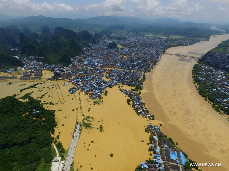 CHINA-GUANGXI-RONGSHUI-FLOOD (CN)
