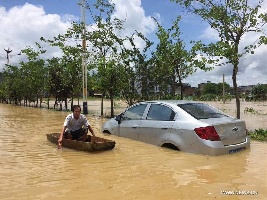 CHINA-GUANGXI-RONGSHUI-FLOOD (CN)