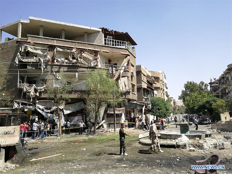 SYRIA-DAMASCUS-TRIPLE-BOMBINGS
