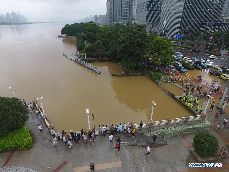 CHINA-HUNAN-CHANGSHA-FLOOD (CN)