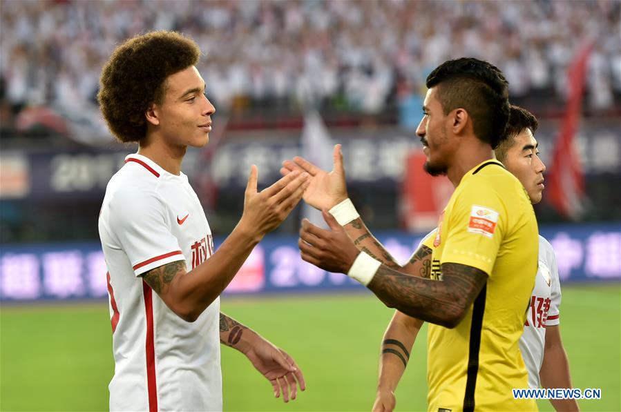 (SP)CHINA-TIANJIN-SOCCER-CSL-AXEL WITSEL