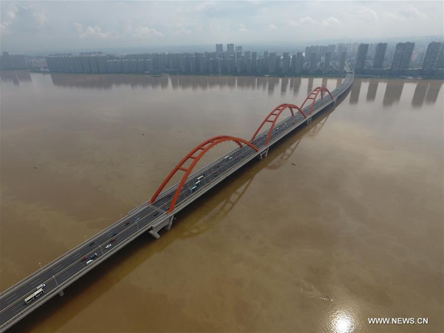 CHINA-HUNAN-XIANGJIANG RIVER-WATER LEVEL (CN)