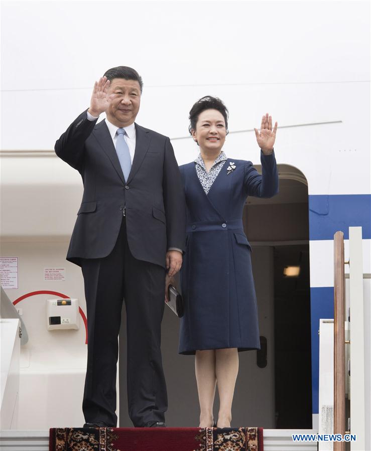 RUSSIA-CHINA-XI JINPING-STATE VISIT-ARRIVAL