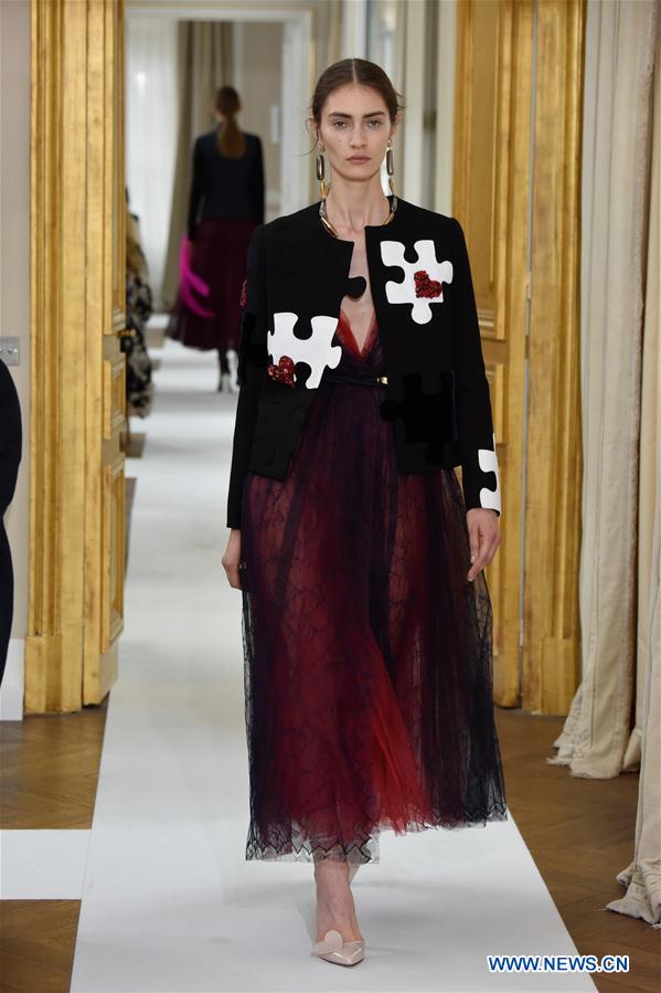 FRANCE-PARIS-FASHION WEEK-HAUTE COUTURE-SCHIAPARELLI