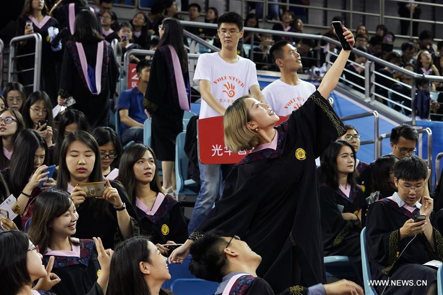 CHINA-BEIJING-PKU-GRADUATION CEREMONY (CN)