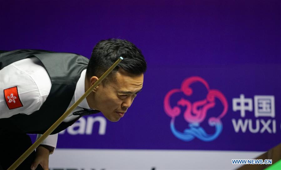 (SP)CHINA-WUXI-SNOOKER-WORLD CUP TEAM (CN)