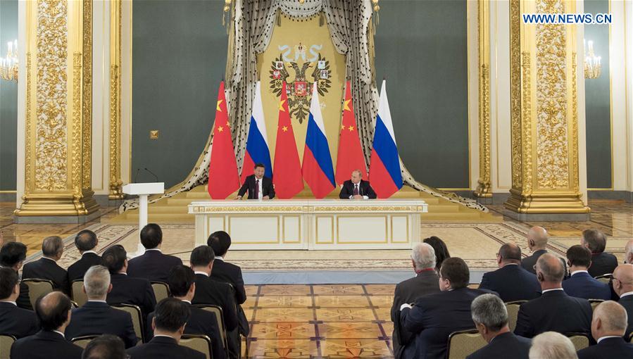 RUSSIA-CHINA-XI JINPING-MEETING