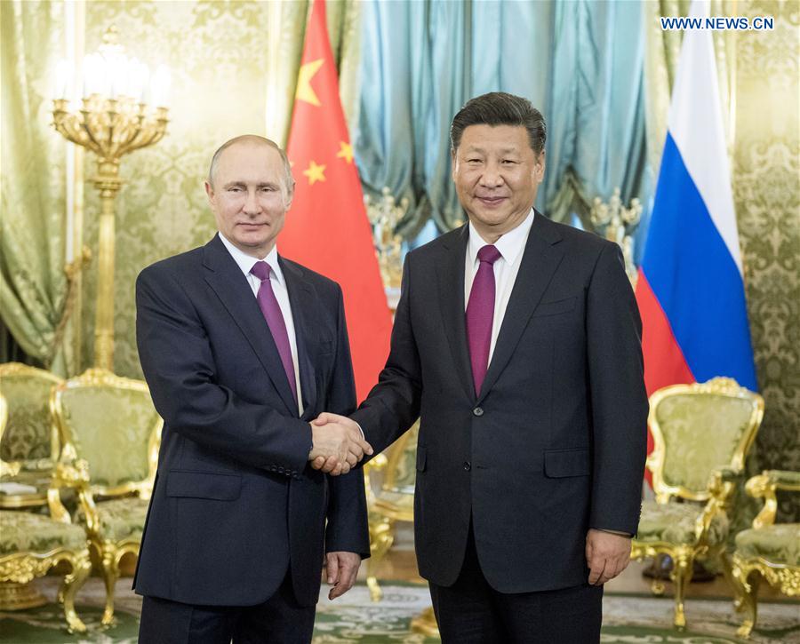 RUSSIA-CHINA-XI JINPING-PUTIN-TALKS