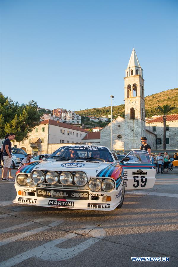 (SP)CROATIA-DUBROVNIK-GUMBALL 3000 RALLY
