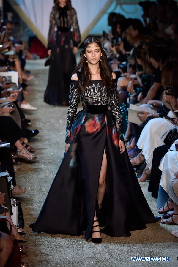 FRANCE-PARIS-FASHION WEEK-HAUTE COUTURE-ELIE SAAB