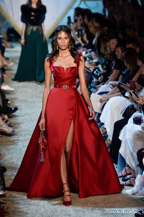 FRANCE-PARIS-FASHION WEEK-HAUTE COUTURE-ELIE SAAB
