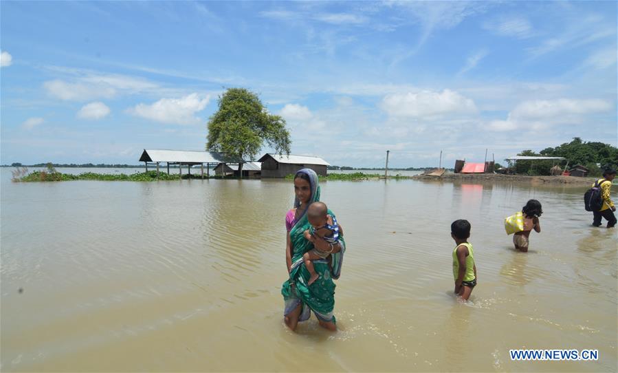 INDIA-MORIGAON-FLOOD