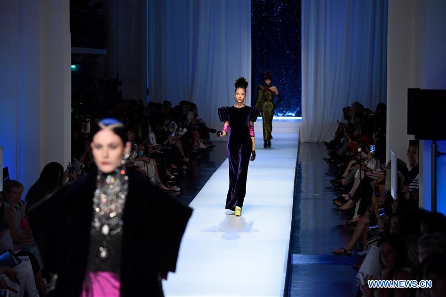 FRANCE-PARIS-FASHION WEEK-HAUTE COUTURE-JEAN PAUL GAULTIER