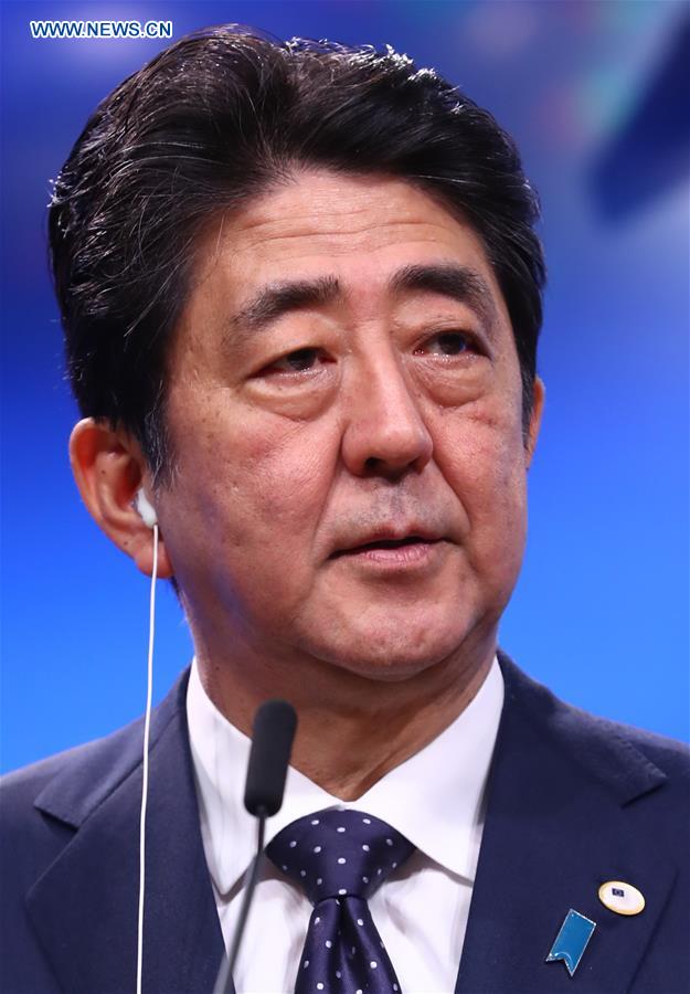 BELGIUM-BRUSSELS-EU-JAPAN-DIPLOMACY