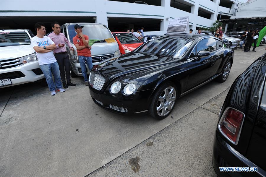 THAILAND-BANGKOK-SEIZED CARS-AUCTION