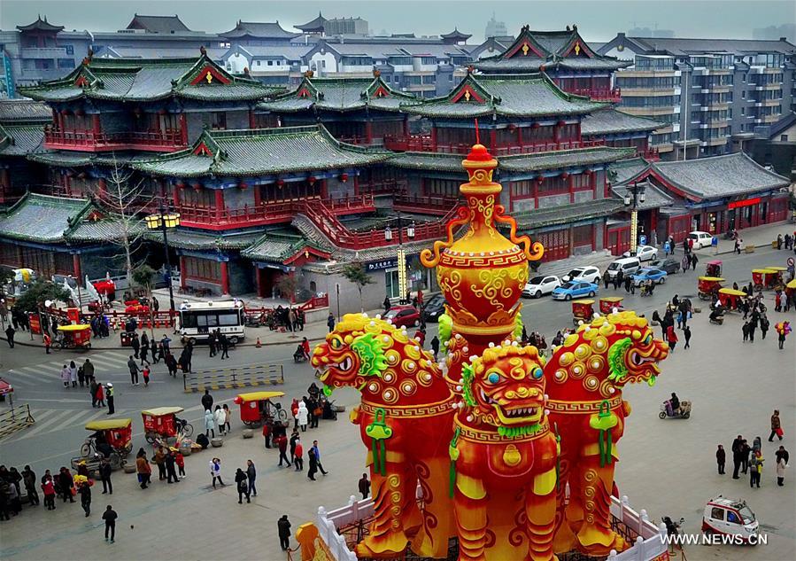 CHINA-HENAN-AERIAL PHOTO-ANCIENT CAPITAL (CN)