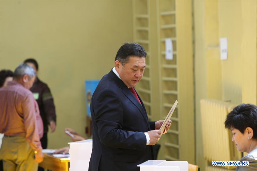 MONGOLIA-ULAANBAATAR-ELECTION