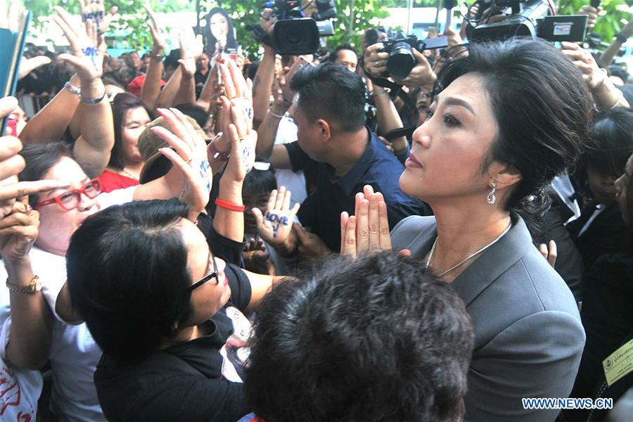 THAILAND-BANGKOK-YINGLUCK-RICE PLEDGING SCHEME-COURT HEARING