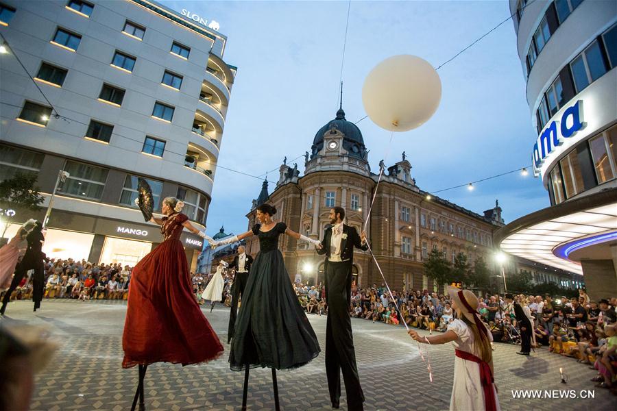 SLOVENIA-LJUBLJANA-STREET THEATRE FESTIVAL