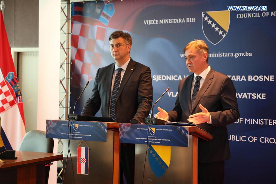 BOSNIA AND HERZEGOVINA-SARAJEVO-CROATIA-COOPERATION