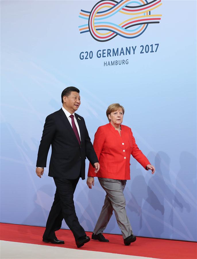 GERMANY-HAMBURG-CHINA-XI JINPING-G20 SUMMIT