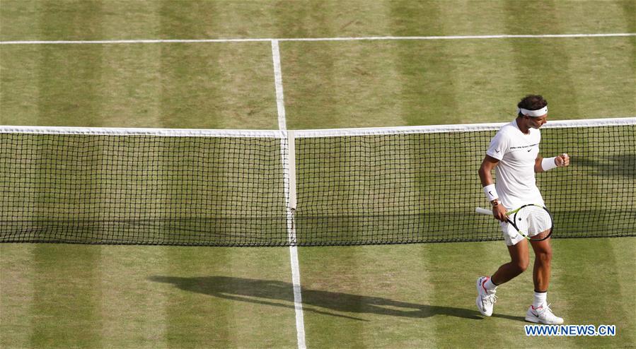 (SP)BRITAIN-LONDON-TENNIS-WIMBLEDON-DAY 5