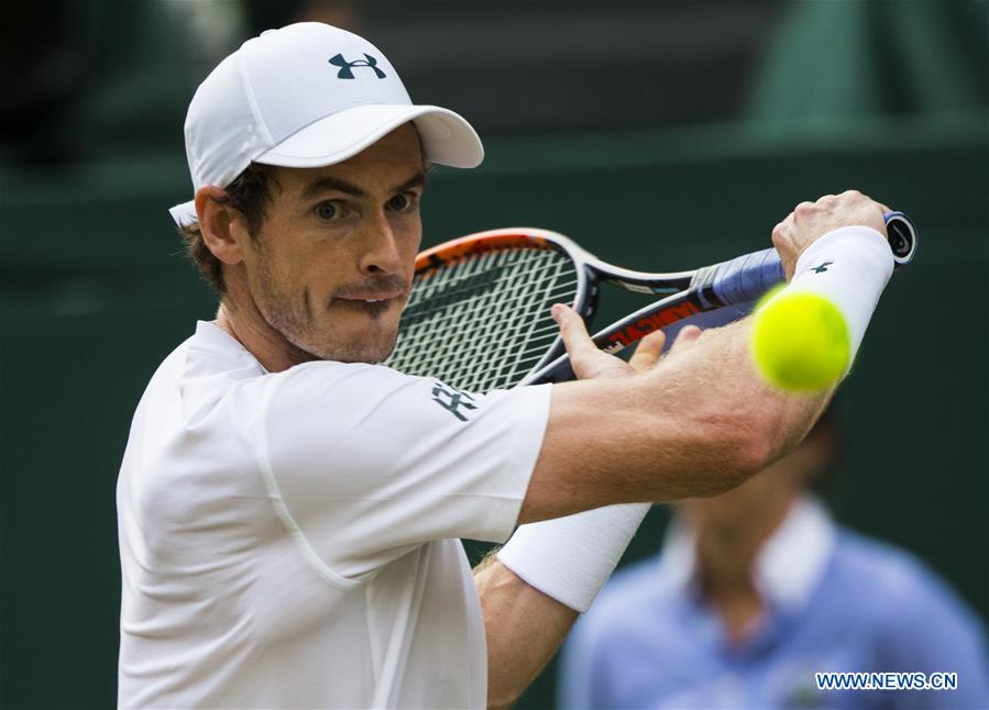 (SP)BRITAIN-LONDON-TENNIS-WIMBLEDON-DAY 5