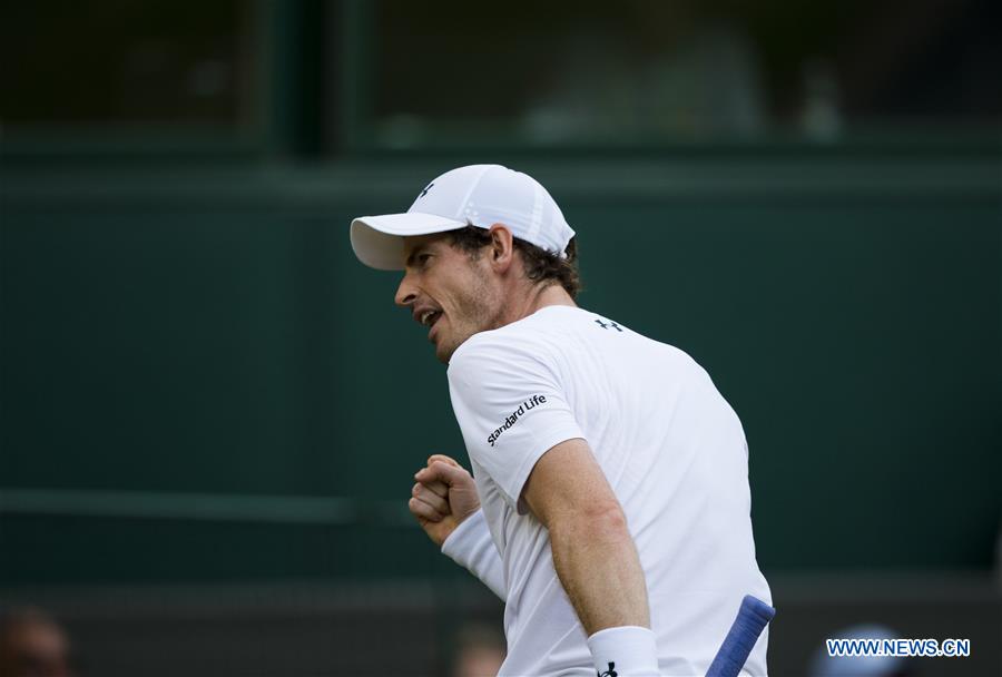 (SP)BRITAIN-LONDON-TENNIS-WIMBLEDON-DAY 5