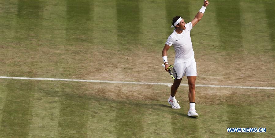 (SP)BRITAIN-LONDON-TENNIS-WIMBLEDON-DAY 5