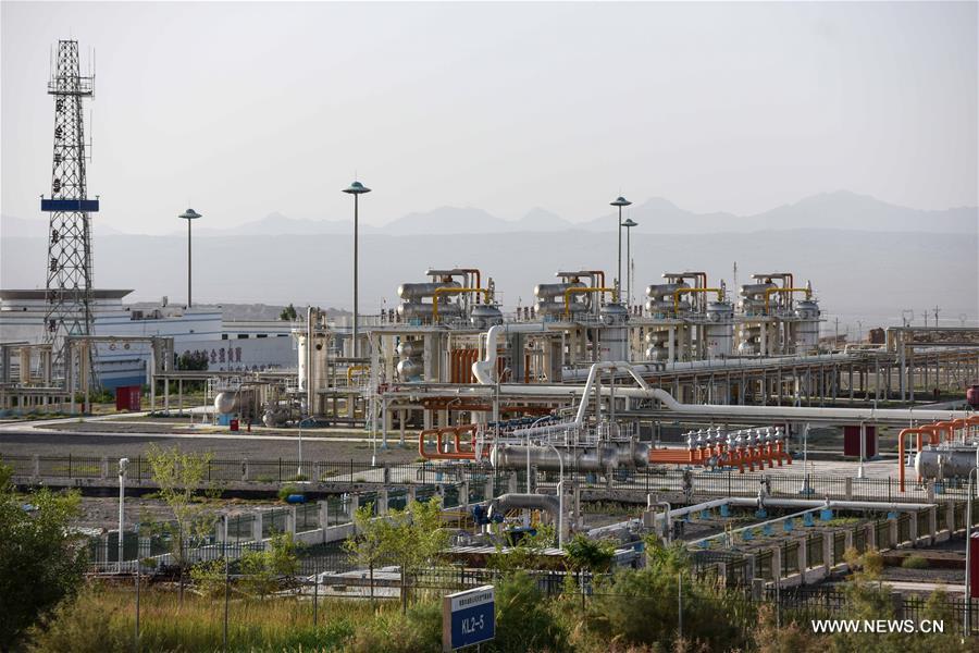 CHINA-XINJIANG-TARIM OILFIELD-KELA-2 GAS FIELD-OUTPUT (CN)