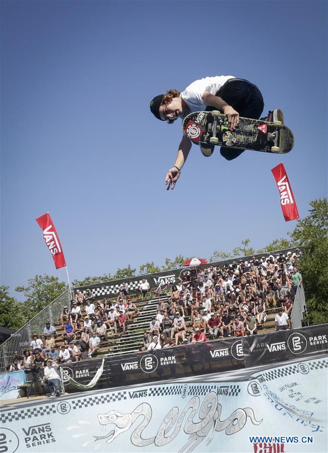 (SP)CANADA-VANCOUVER-SKATEBOARD-VANS PARK SERIES
