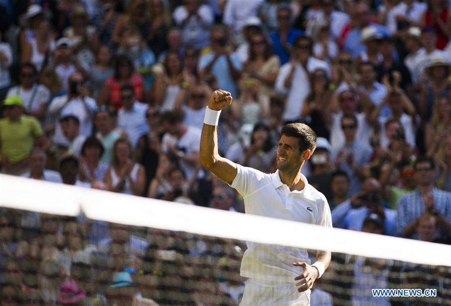 (SP)BRITAIN-LONDON-TENNIS-WIMBLEDON-DAY 6