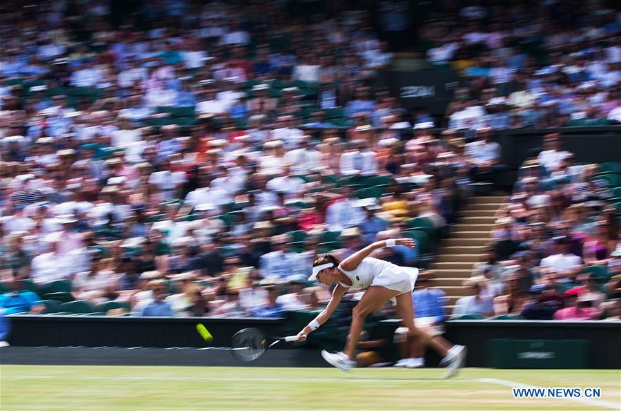 (SP)BRITAIN-LONDON-TENNIS-WIMBLEDON-DAY 6