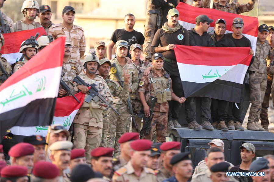 IRAQ-MOSUL-LIBERATION-CELEBRATION
