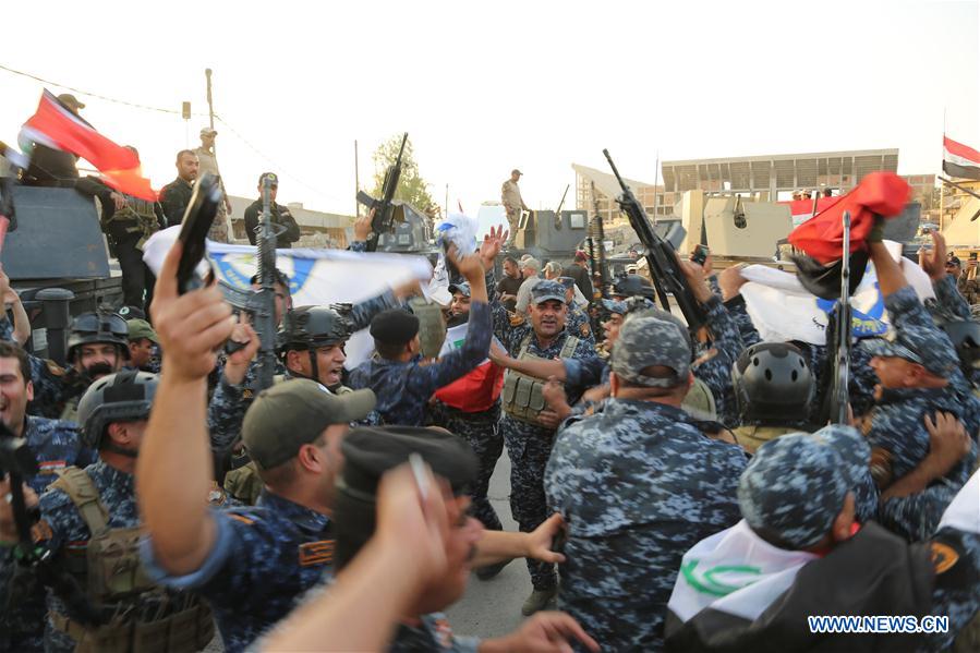 IRAQ-MOSUL-LIBERATION-CELEBRATION