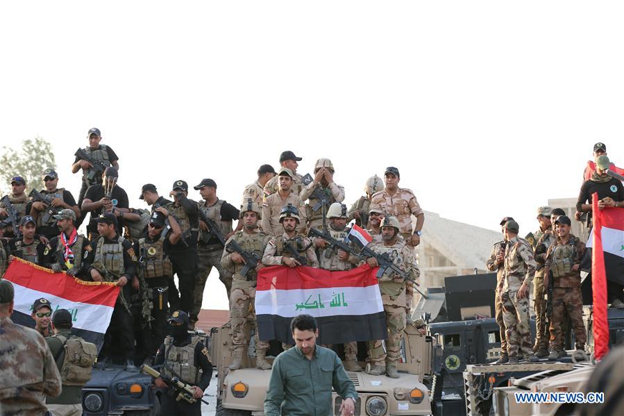 IRAQ-MOSUL-LIBERATION-CELEBRATION
