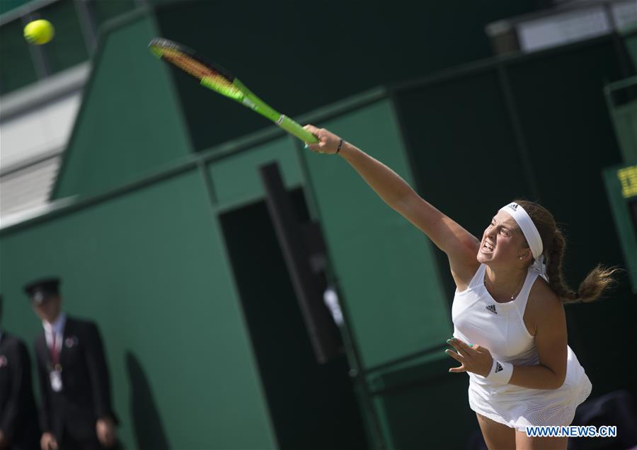 (SP)BRITAIN-LONDON-TENNIS-WIMBLEDON-DAY 7