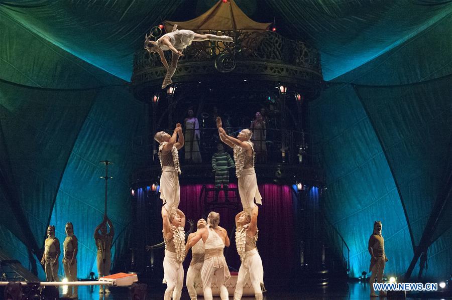 SINGAPORE-CULTURE-CIRQUE DU SOLEIL