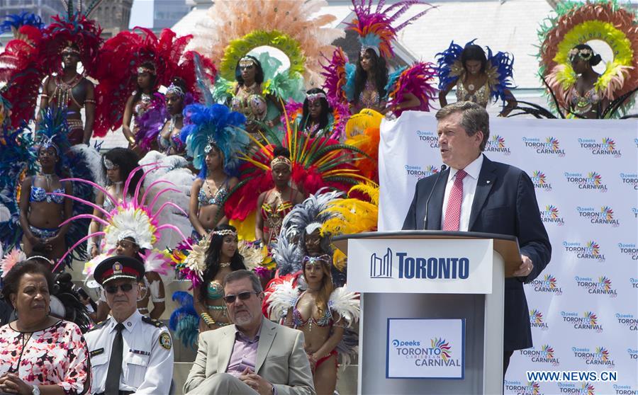 CANADA-TORONTO-CARIBBEAN CARNIVAL-OFFICIAL LAUNCH