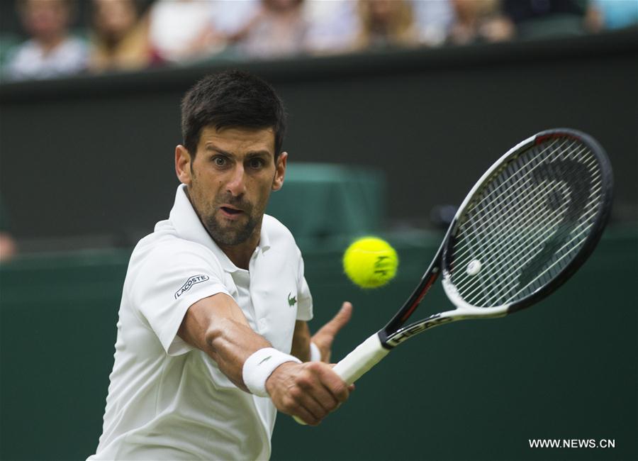 (SP)BRITAIN-LONDON-TENNIS-WIMBLEDON-DAY 8