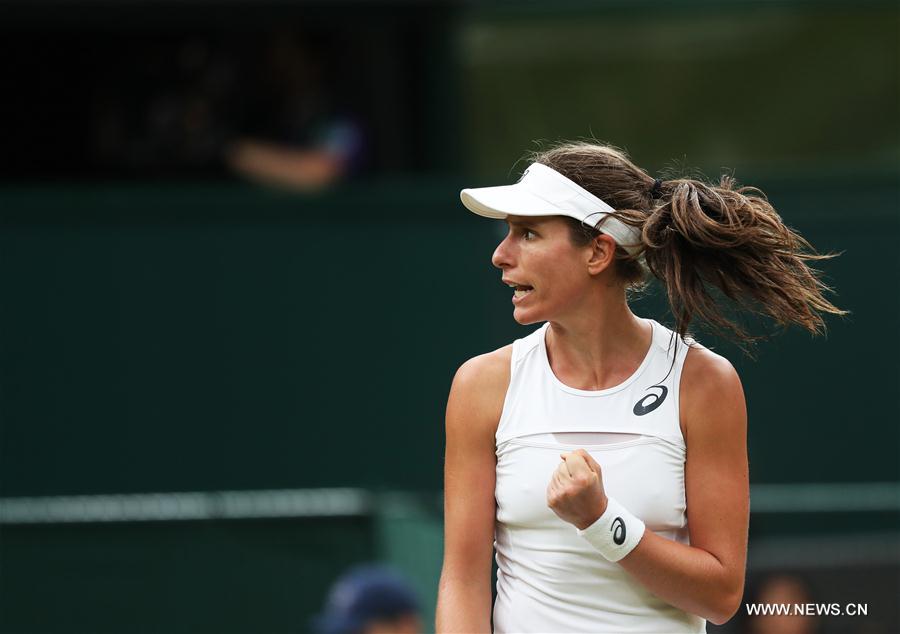 (SP)BRITAIN-LONDON-TENNIS-WIMBLEDON-DAY 8